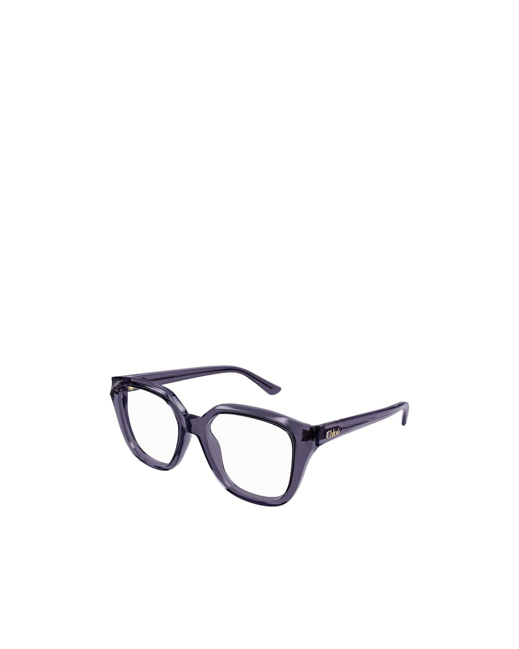 Chloé White Chloé Eyewear Square-Frame Glasses
