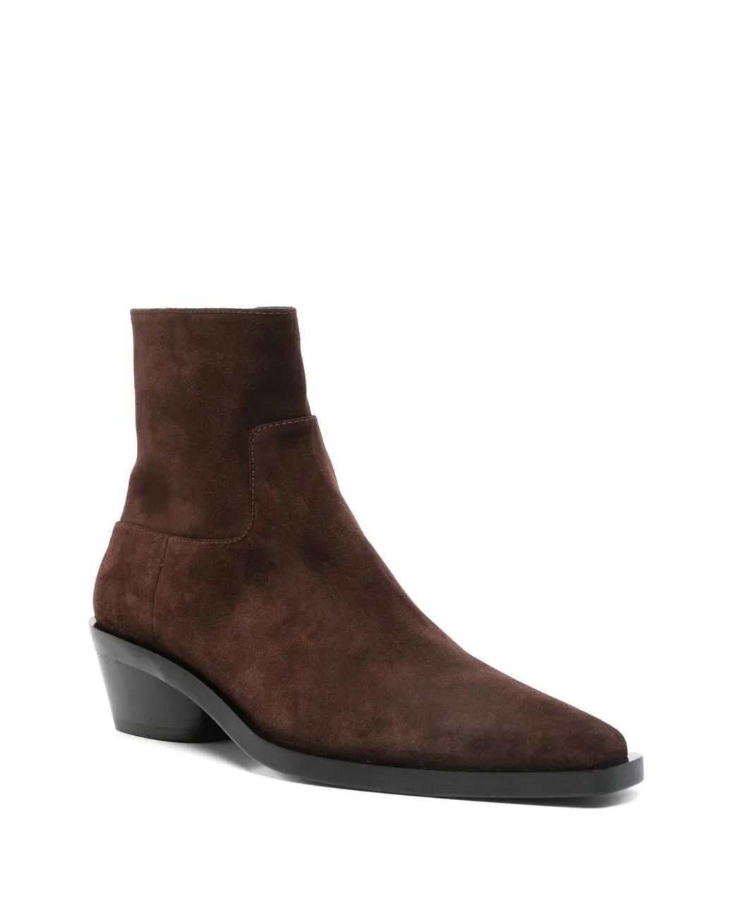 Proenza Schouler Brown Bronco Low-Heel Boots