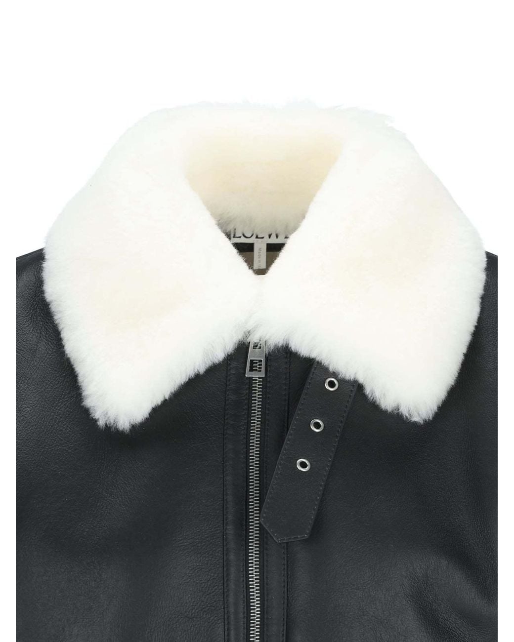 Loewe Black Shearling Jacket