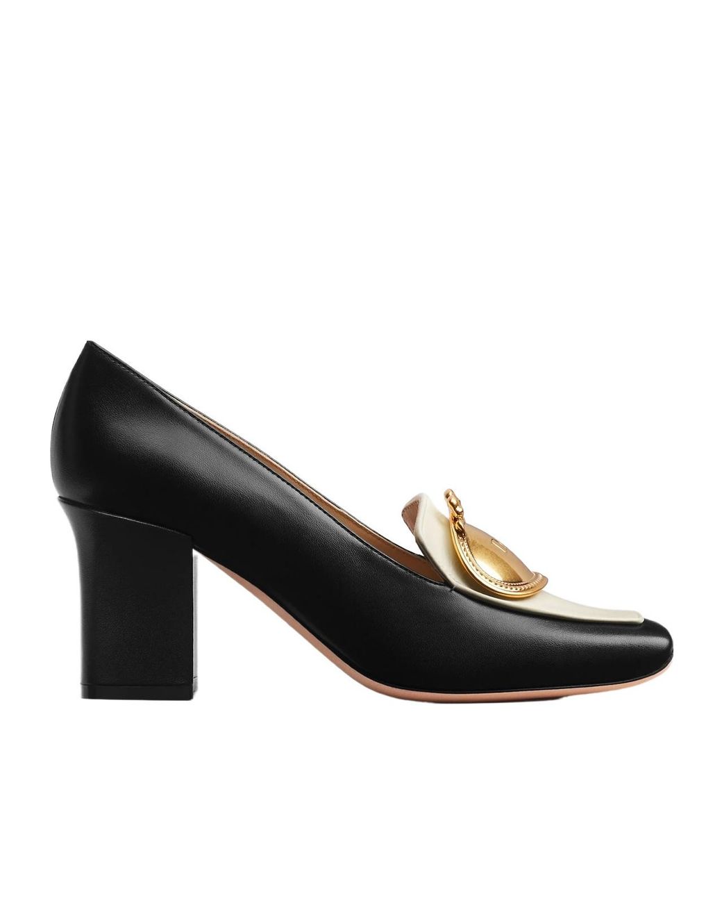 Dior Black Médaillon Buckle Pump