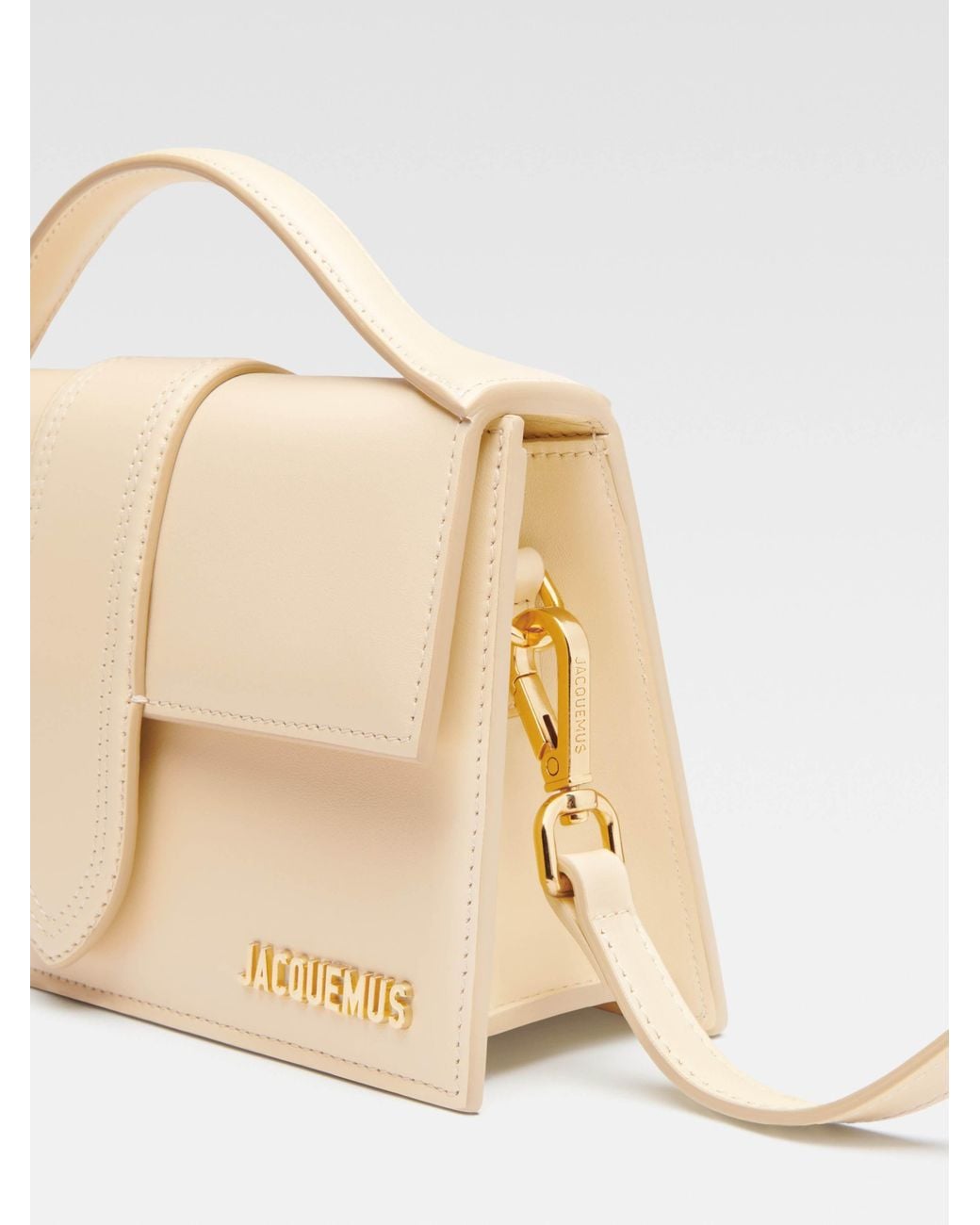 Jacquemus Natural The Large Bambino Crossbody Flap Bag