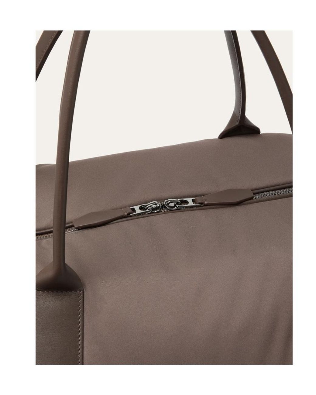 Loro Piana Brown Wind Duffle Bag for men