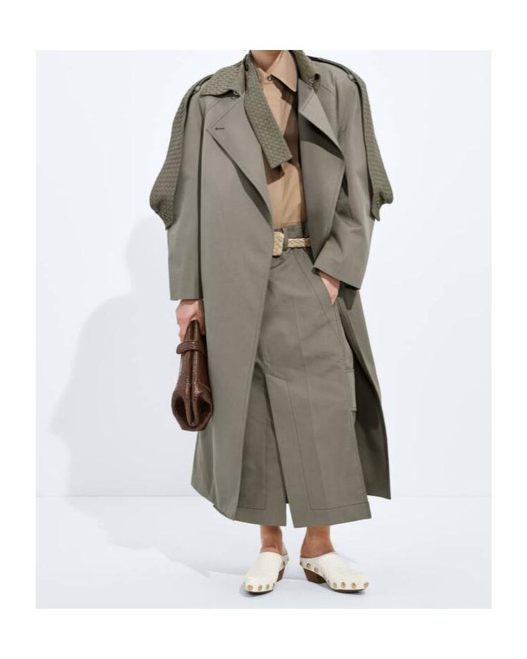 Bottega Veneta Natural Twill Shirt