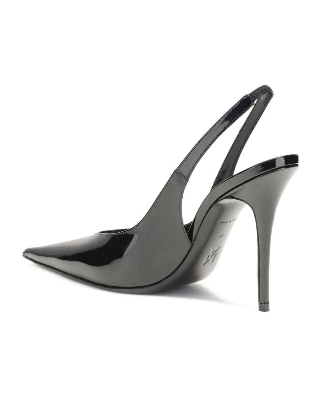 AMINA MUADDI Metallic Anok Sling Pumps