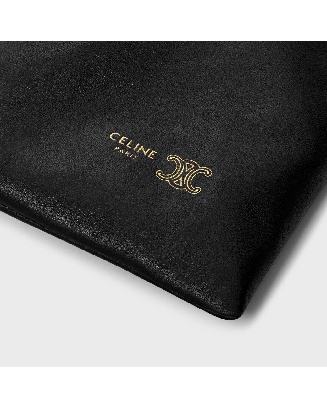 Céline Black Small Crystal Pouch