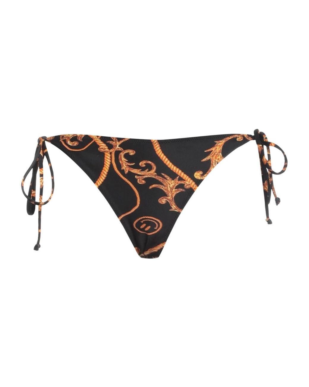 Ganni Black Twotone Bikini Bottom
