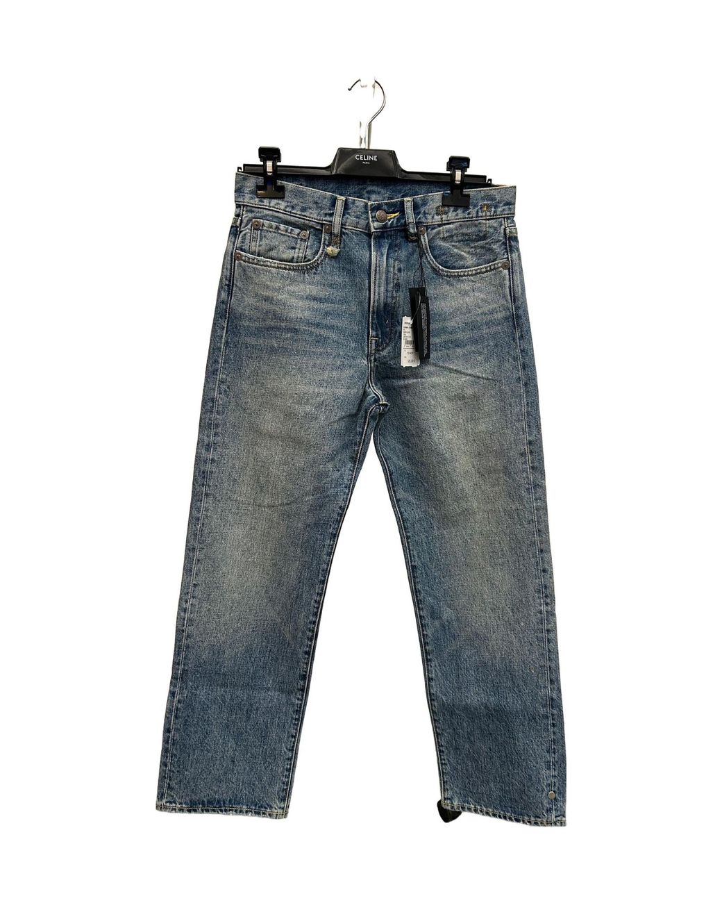 R13 Blue Belt-Loop Jeans