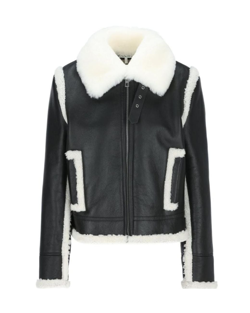 Loewe Black Shearling Jacket