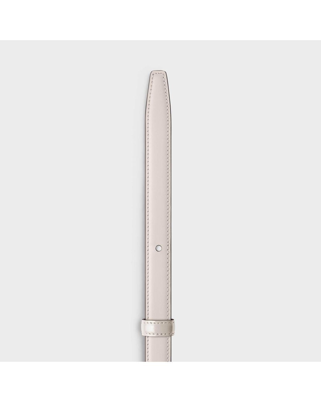 Céline White Reversible Strap 18