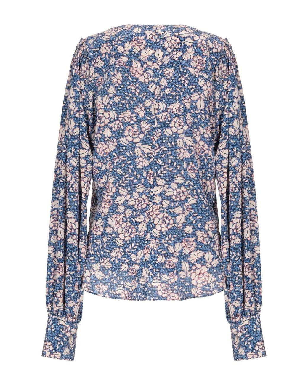Isabel Marant Blue Patterned Shirts Blouses