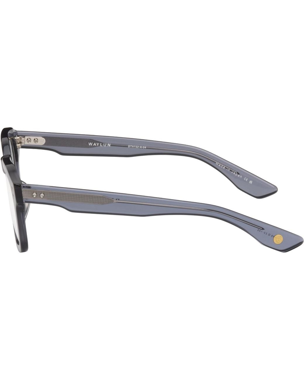 Dita Eyewear Metallic Waylun Flat Lenses for men
