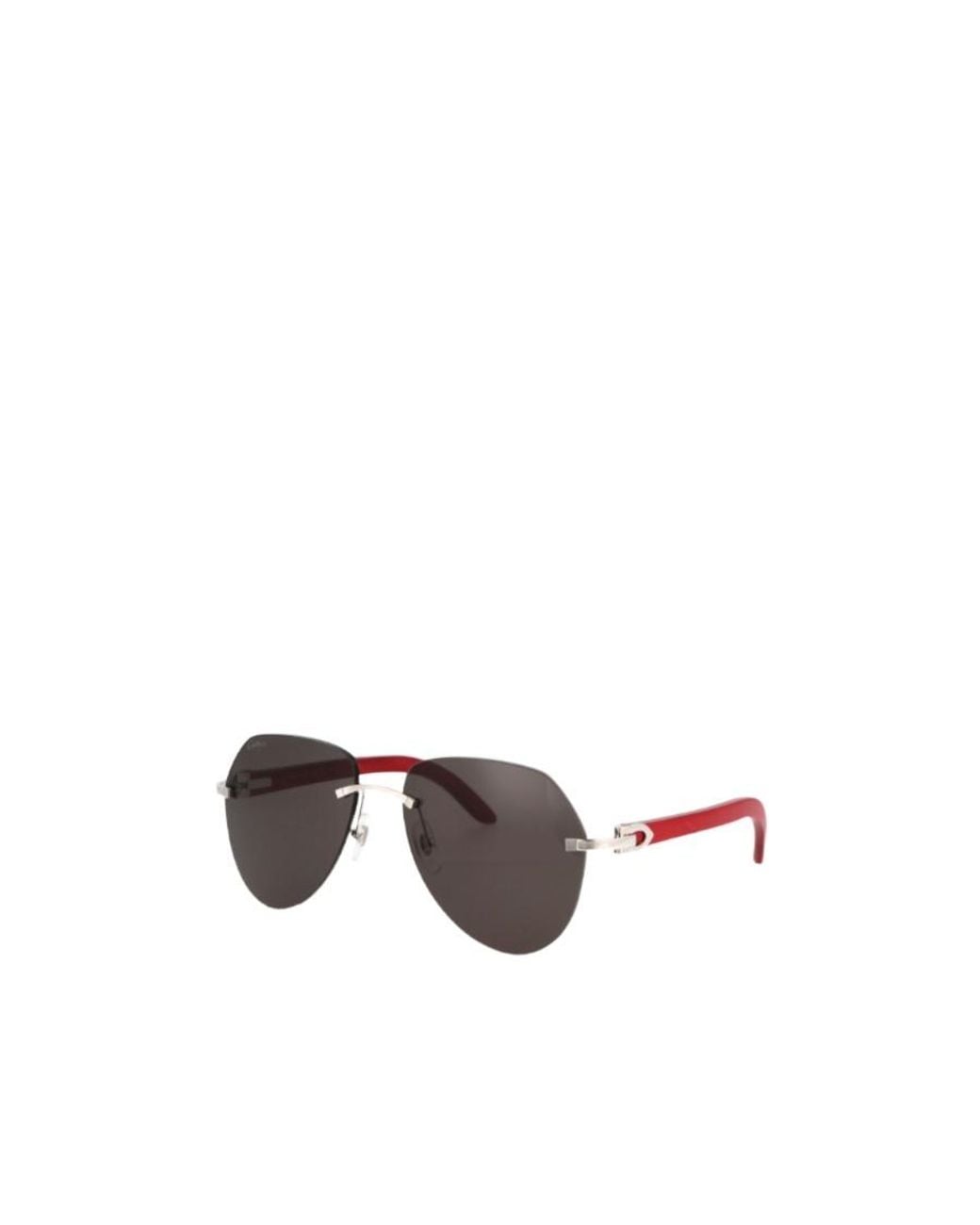 Cartier Multicolor Aviator Frame Sunglasses for men