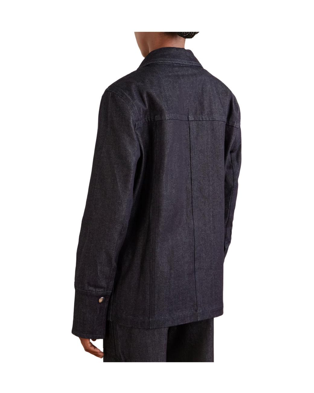 Proenza Schouler Black Stella Denim Jacket