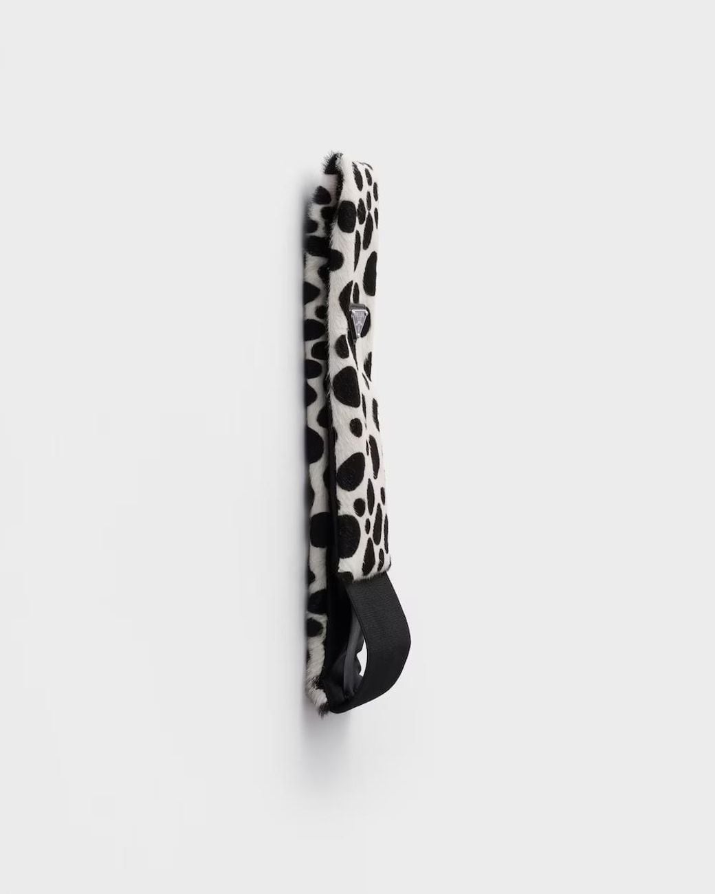 Prada Black Printed Headband