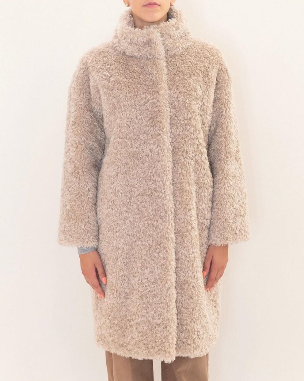 Herno Natural Long-Sleeved Coat