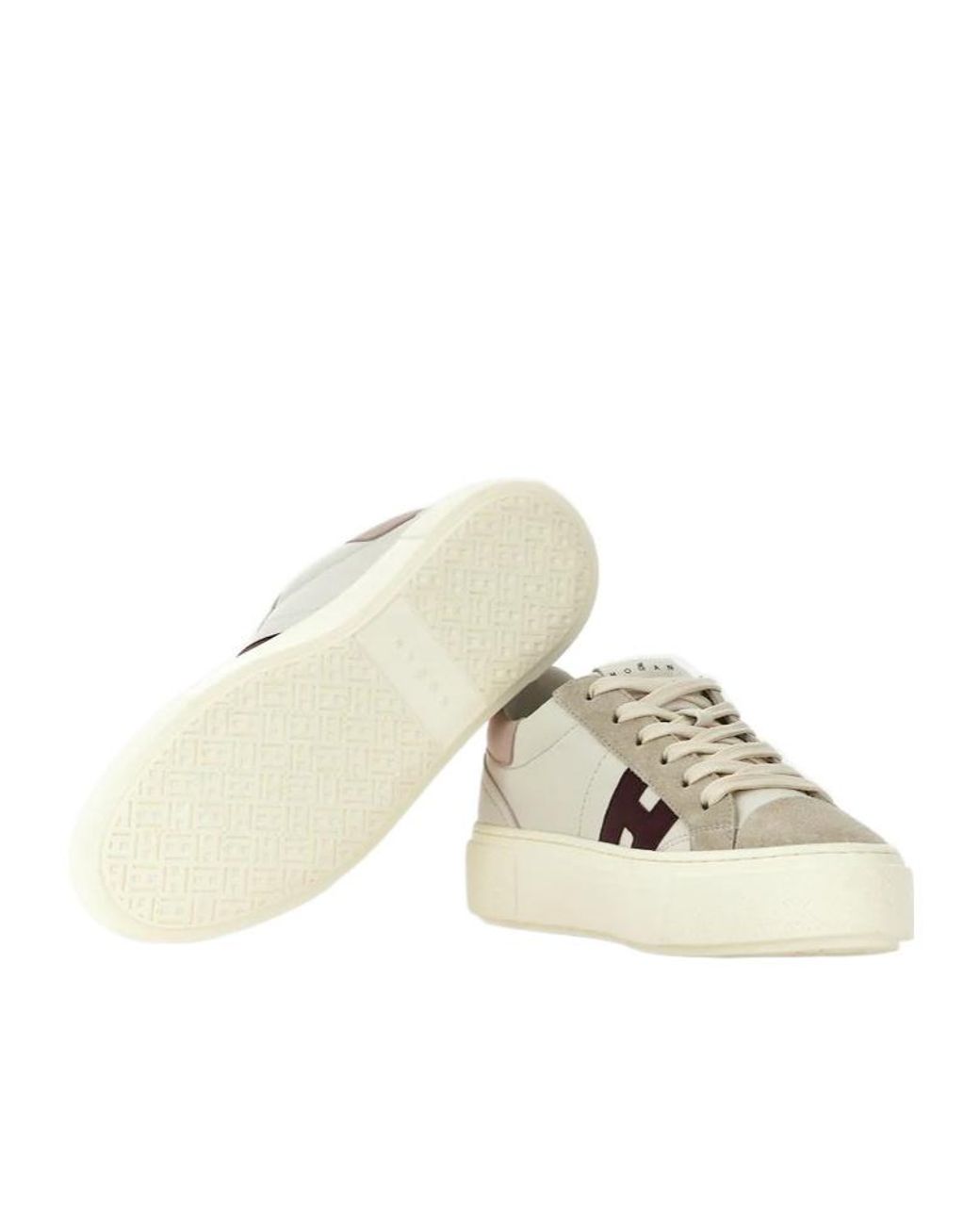 Hogan Natural Crosswind Platform Low-Top Sneakers