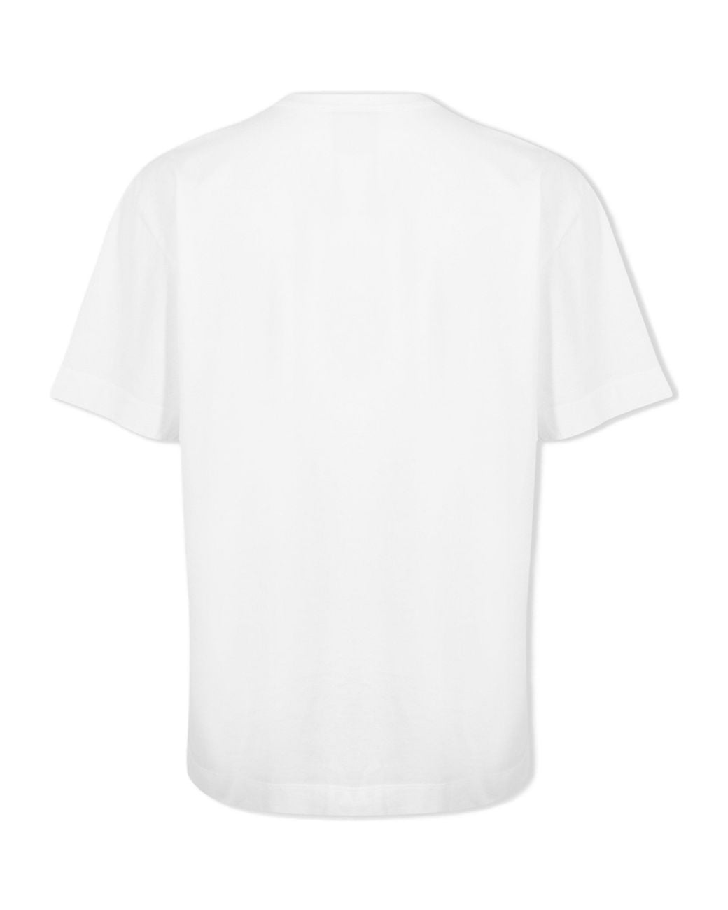 Canada Goose White Classic Embroidered Logo Shortsleeve Tshirt for men