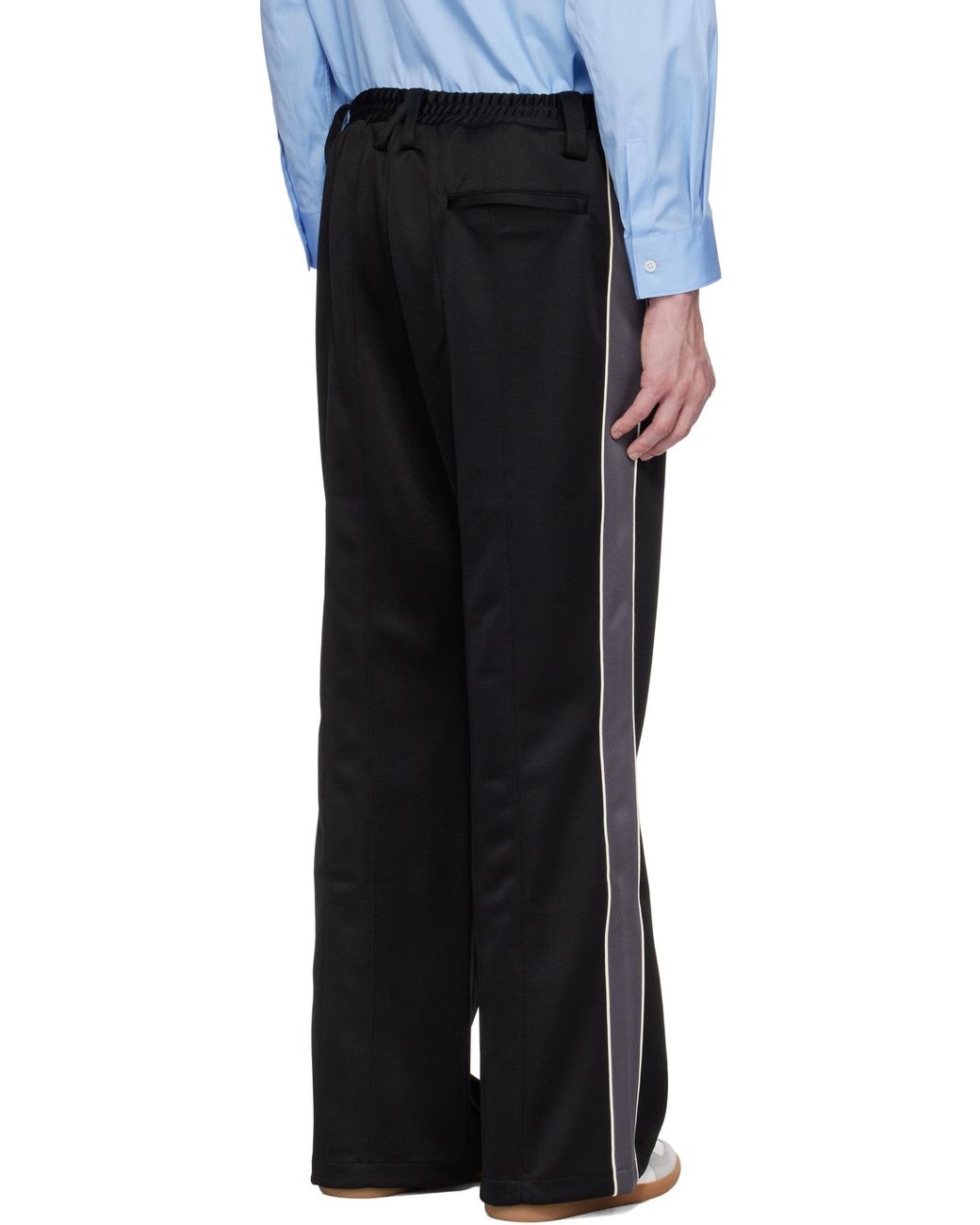 Ambush Black Elastic Waist Sweatpants for men