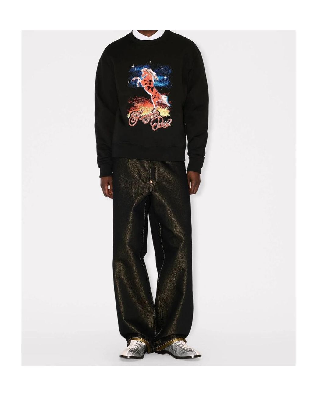 KENZO Black 'Lunar New Year' Sweatshirt for men