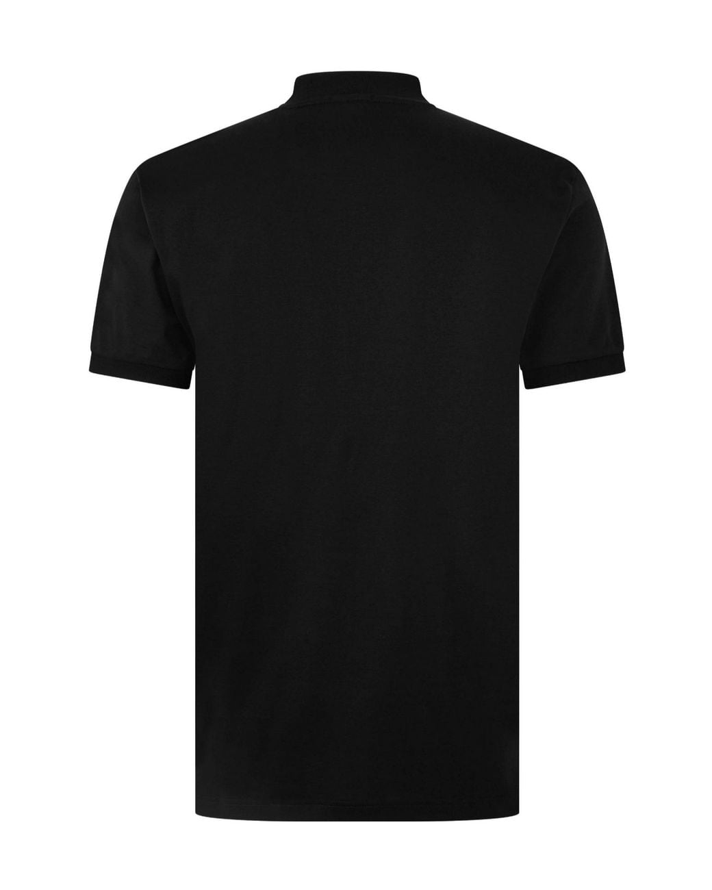 Boss Black Halfzip Standcollar Shortsleeve Top for men