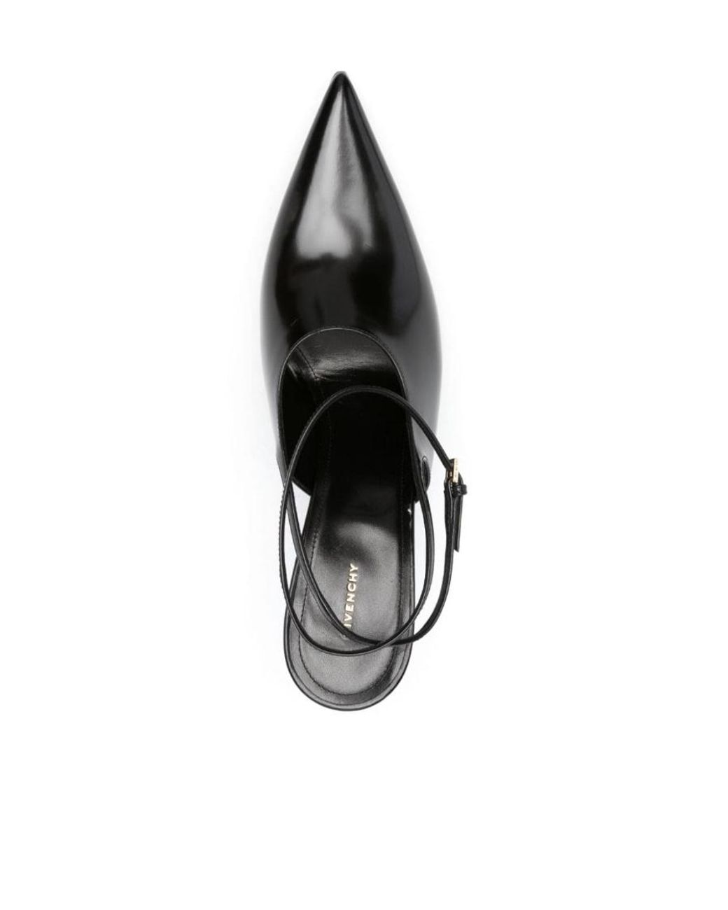 Givenchy Black Show Pointed-Toe Slingback Pumps