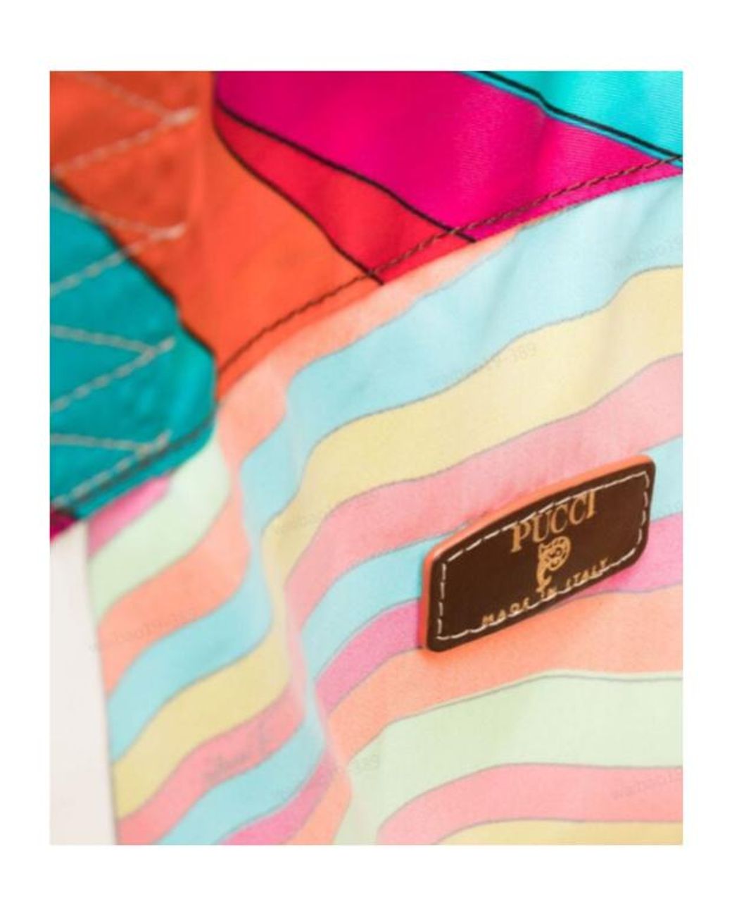 Emilio Pucci Red Yummy Tote Bag