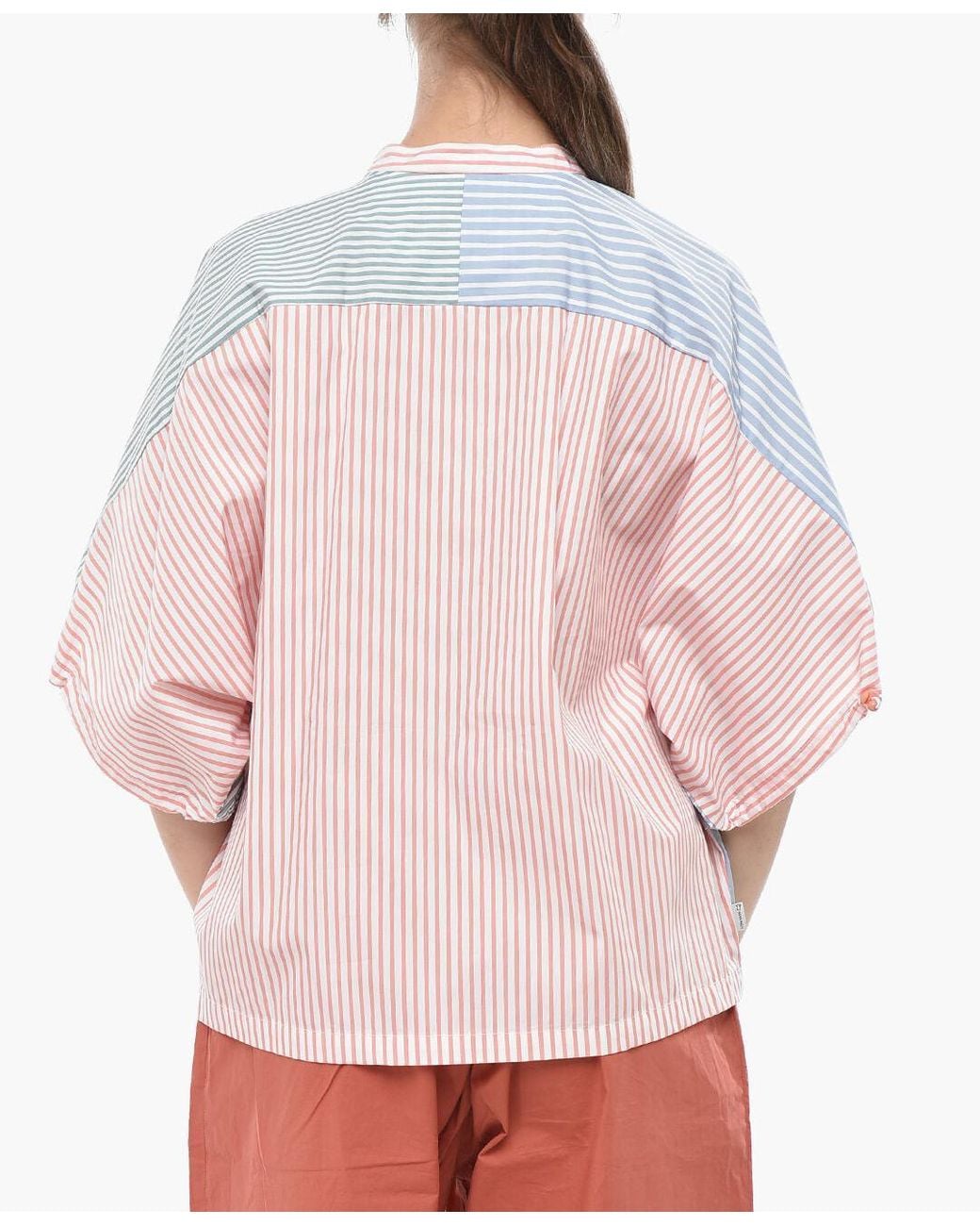 Woolrich Blue Striped Blouse