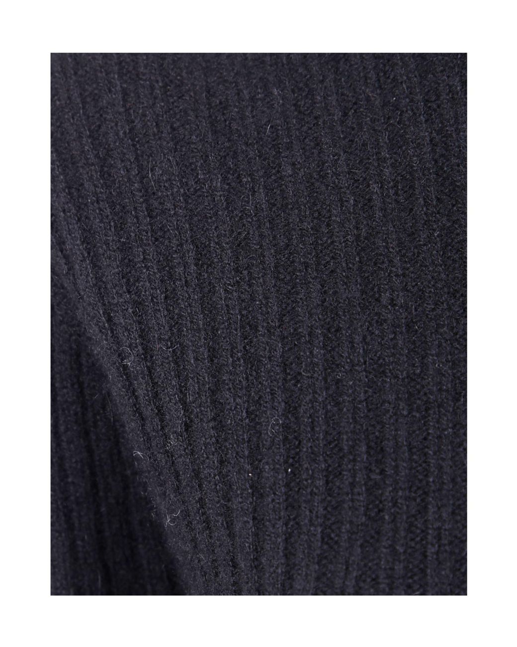 Uma Wang Blue Long Sleeve Crewneck Jumper