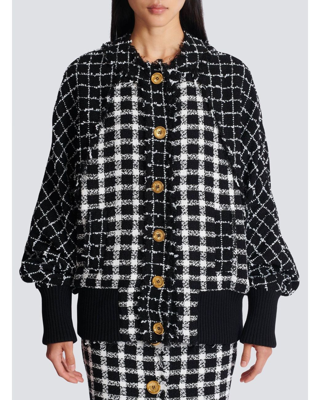 Balmain Black Bomber Jacket
