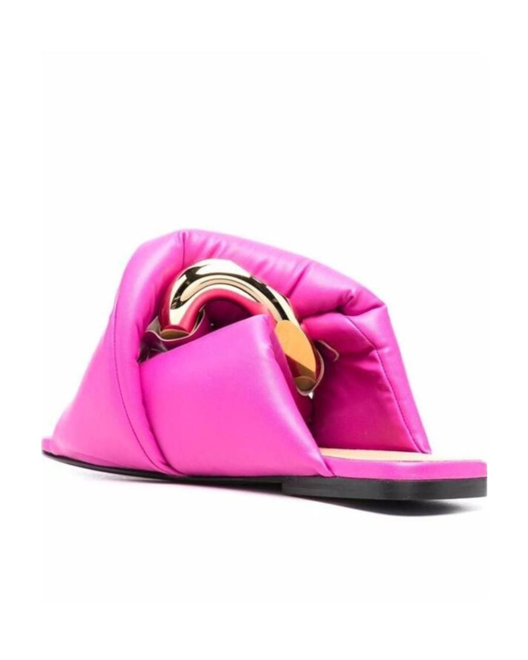 J.W. Anderson Pink Chain Flat Sandals