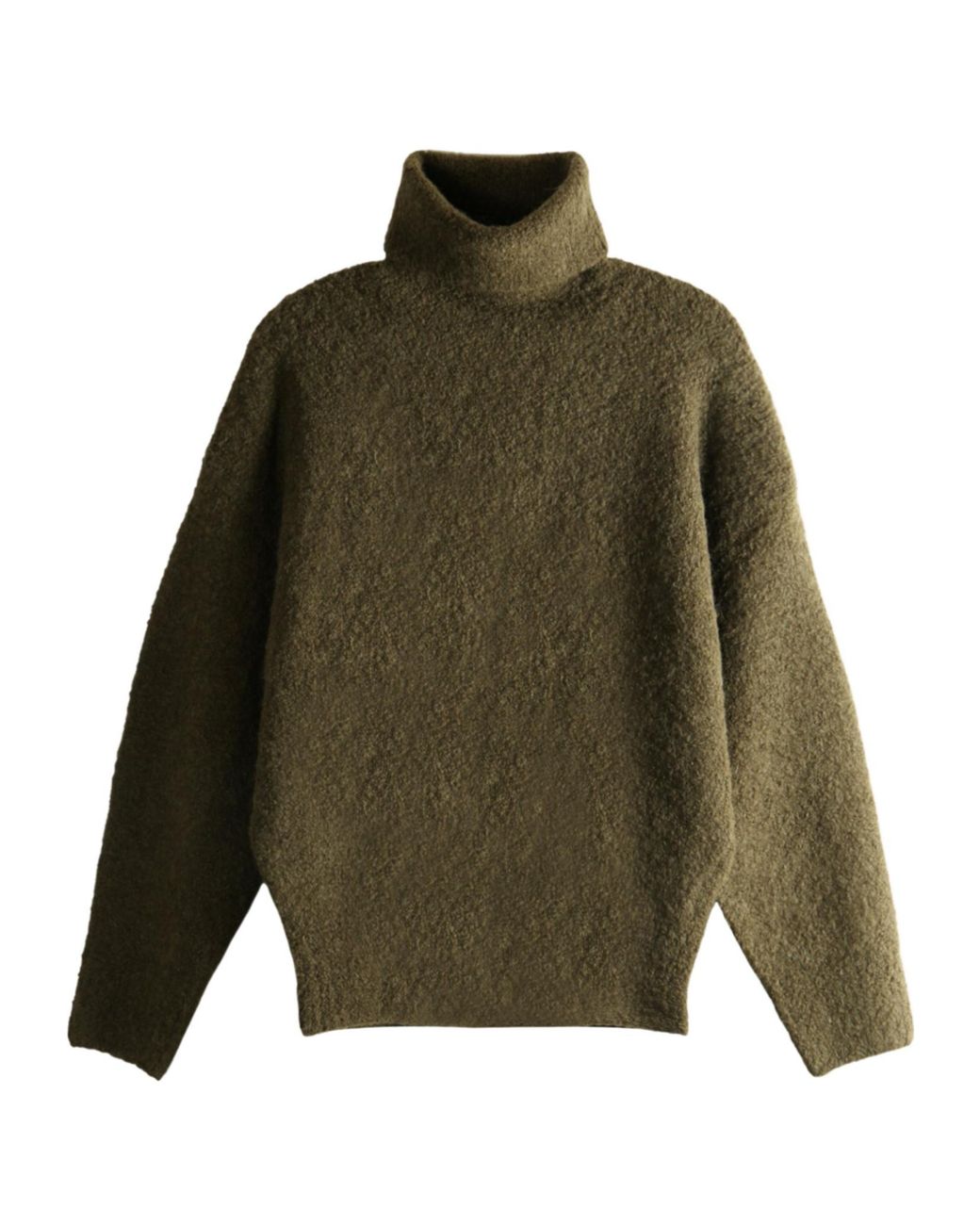 Totême Green Long-Sleeved Sweater