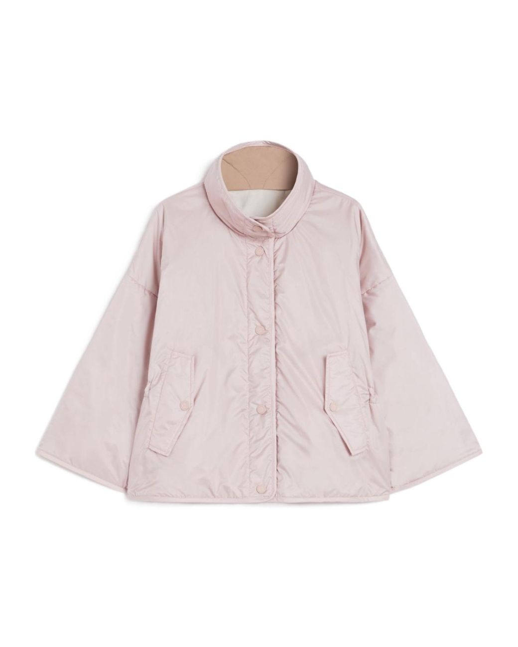 Weekend by Maxmara Reversible Water-Repellent Canvas Jacket in Pink ...