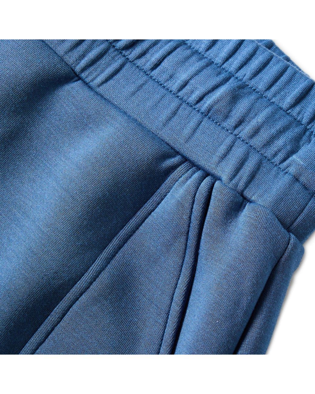 Varley Blue Fleece Athletic Shorts