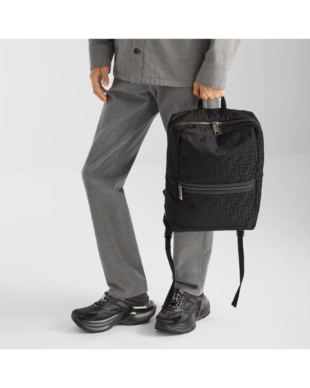 Fendi Black Sneakers for men