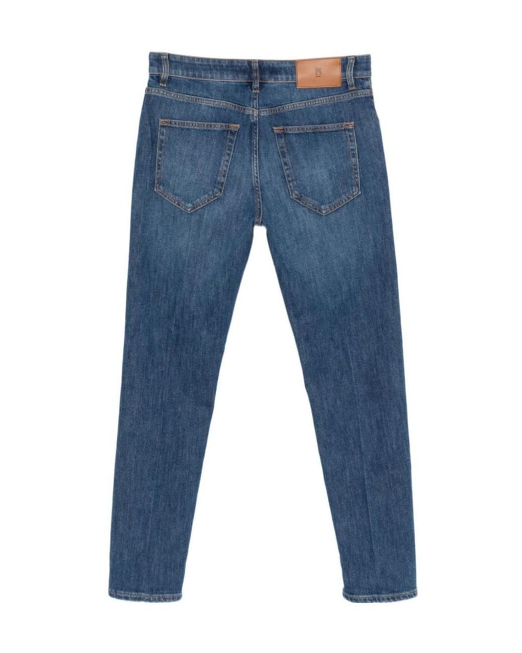 Pt Pantaloni Blue Pt Torino Reggae Tapered Jeans for men