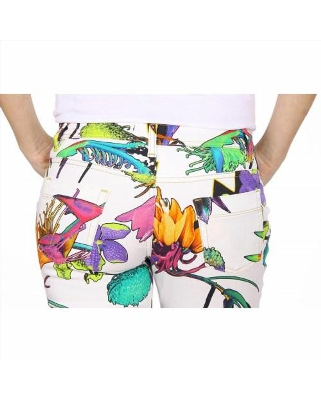 Just Cavalli White Skinny Jeans
