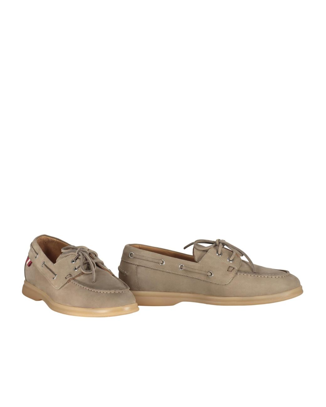 Bally Brown Round-Toe Moccasins for men