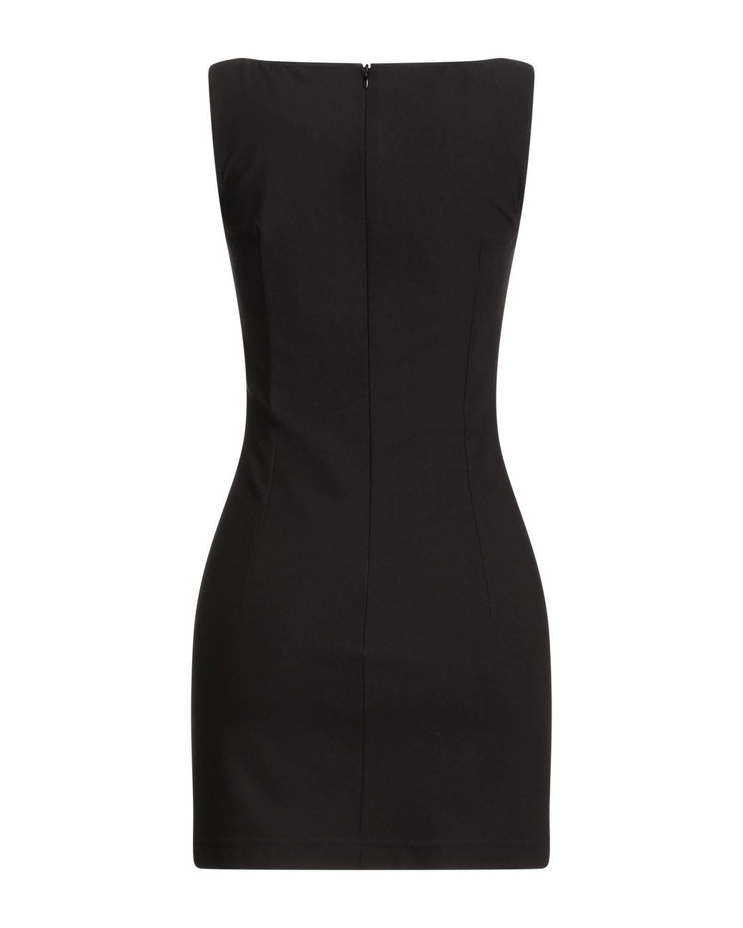 Dolce & Gabbana Black Mini Dress Viscose, Polyamide, Elastane
