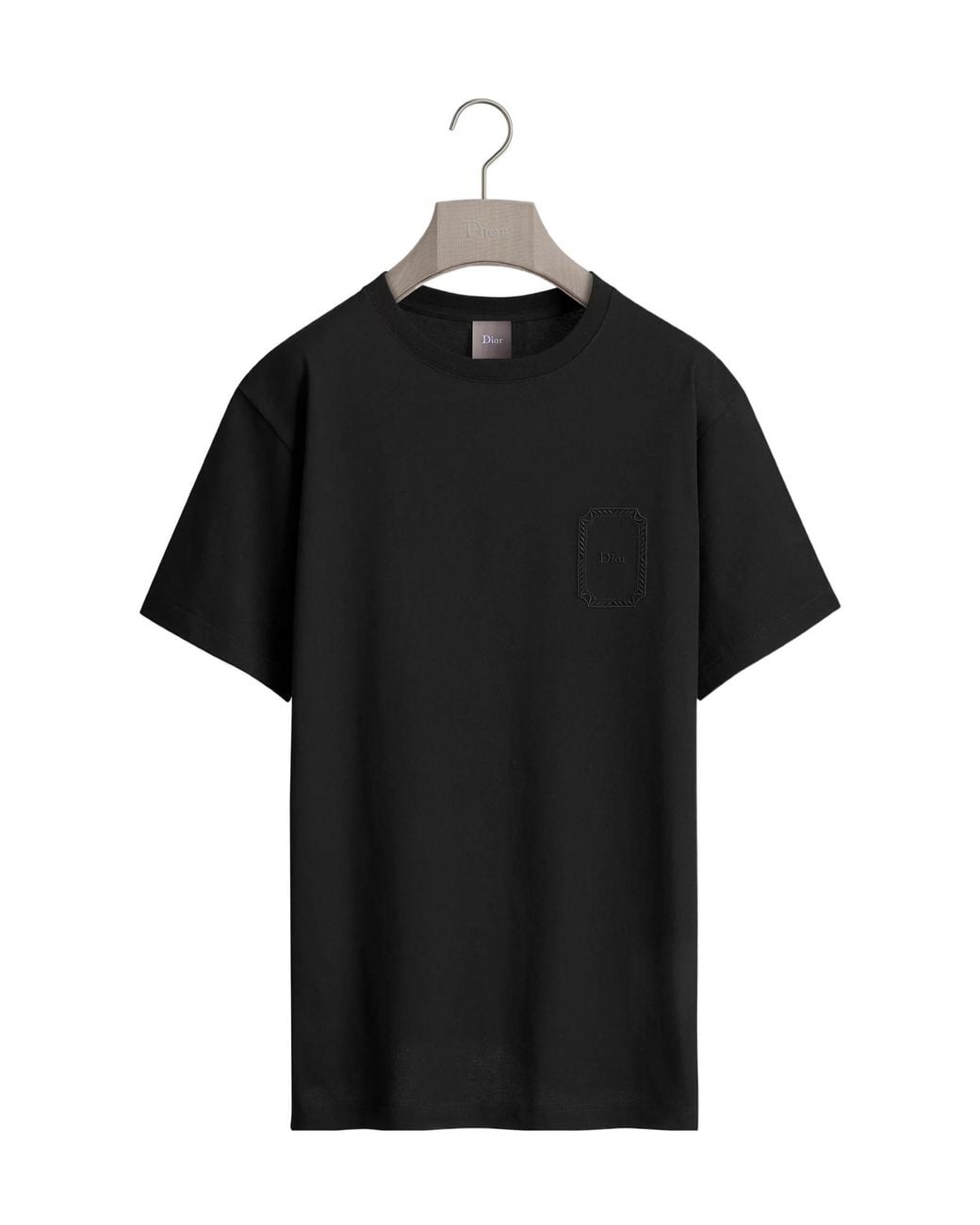 Dior Black Médaillon T-Shirt, Relaxed Fit for men