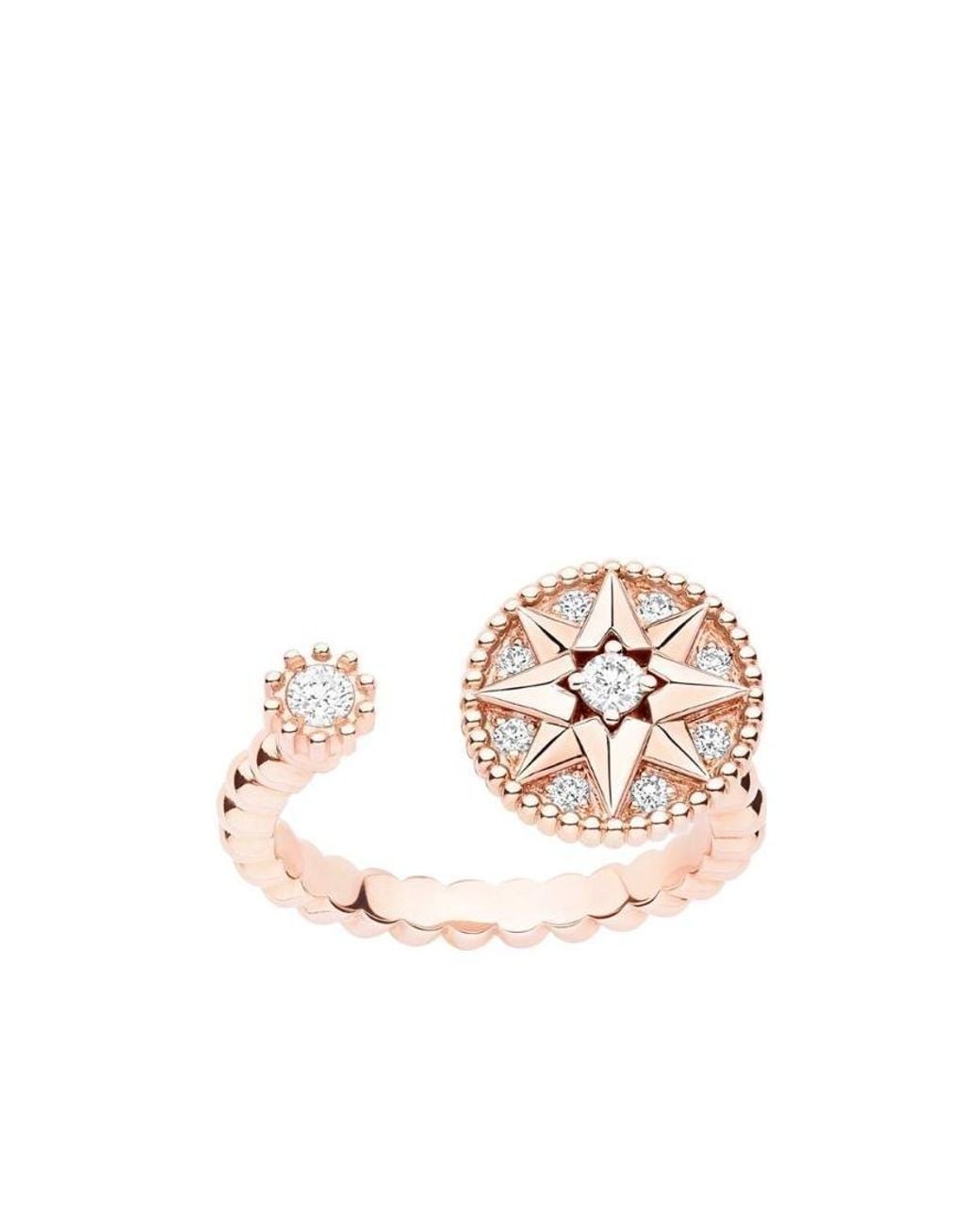 Dior Multicolor Rose Des Vents Ring