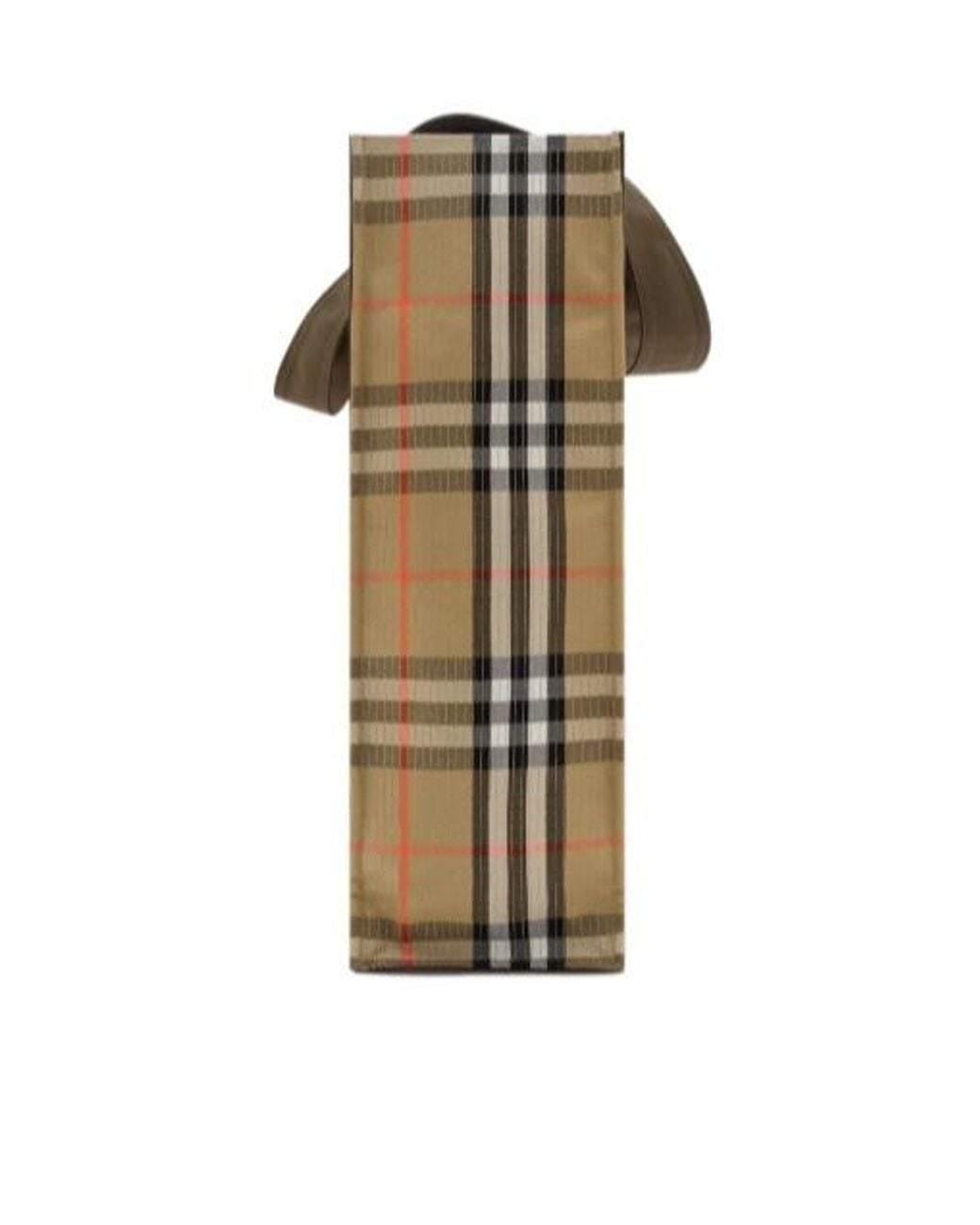 Burberry Green Check Trench Tote Bag for men
