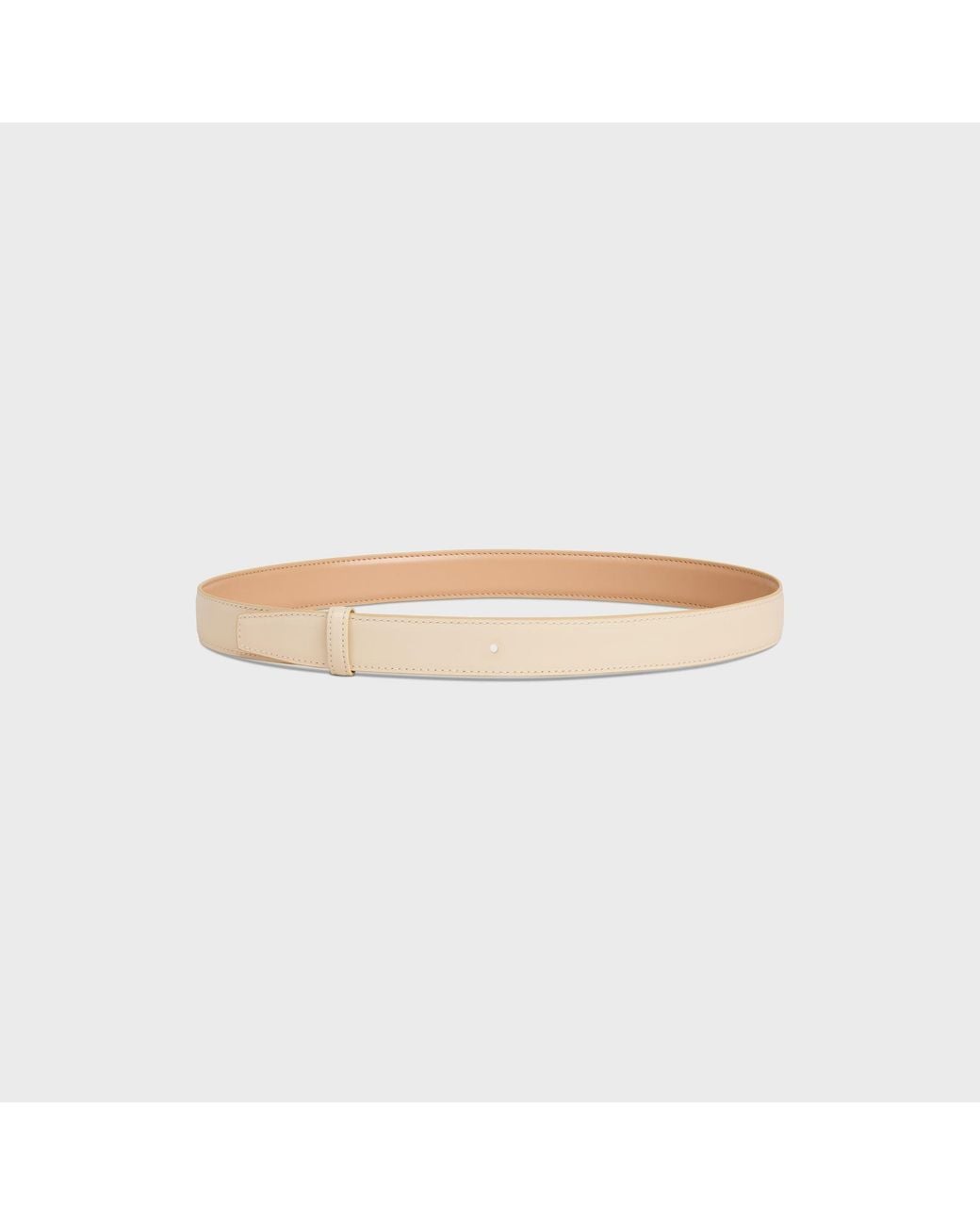 Céline White Reversible Strap 25