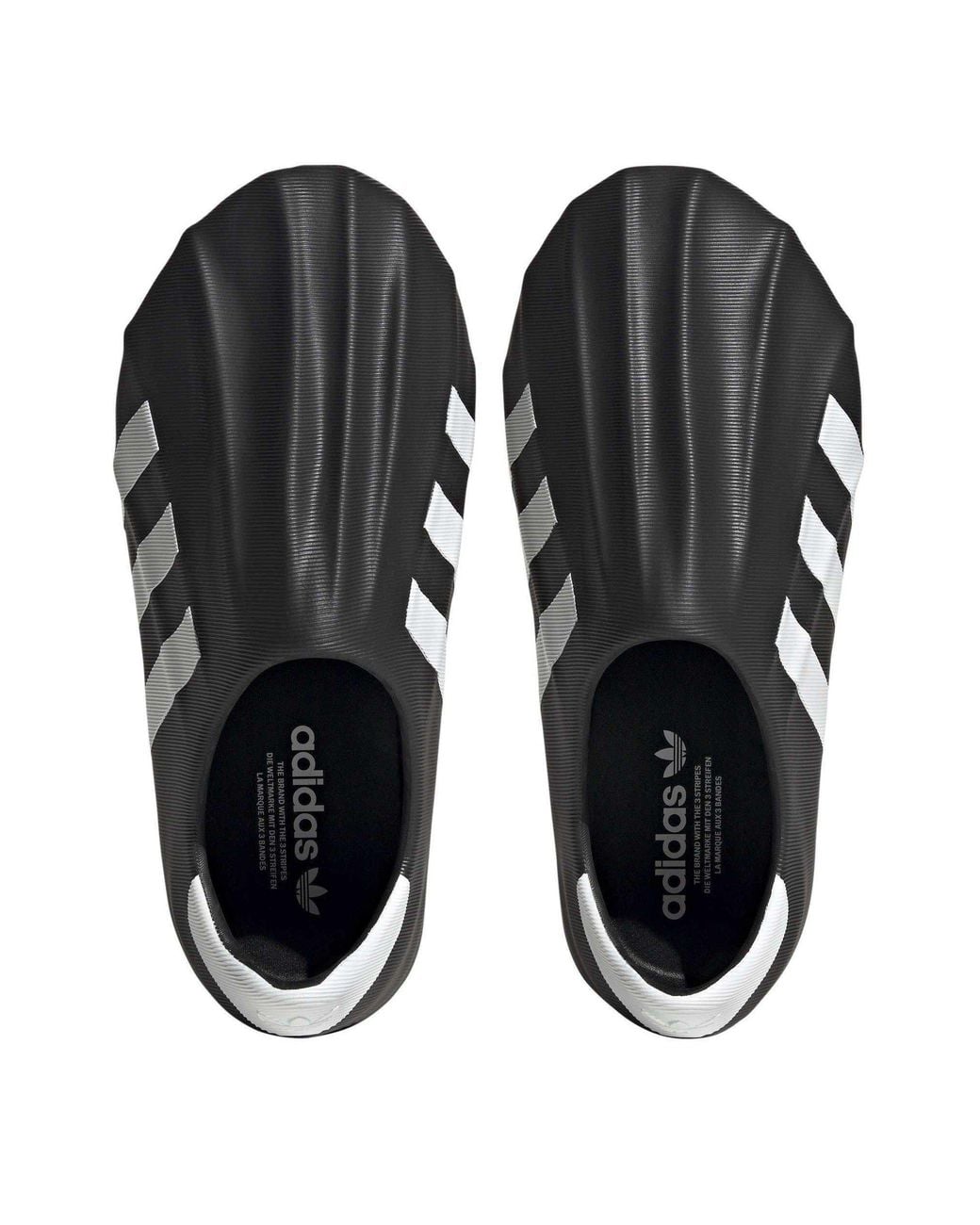Adidas Originals Black Slip-On Casual Shoes for men