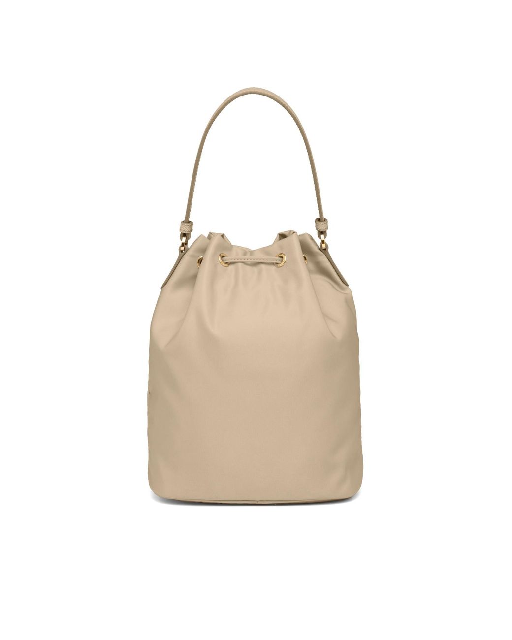 Prada Natural Duet Re-Nylon Bucket Bag