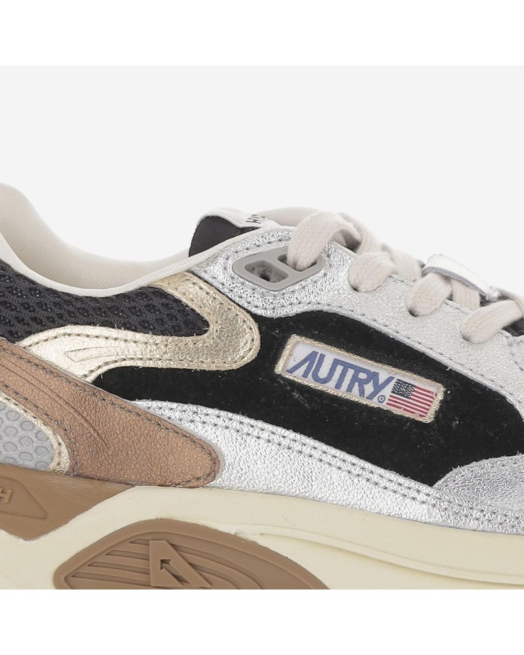 Autry Multicolor Hyperway Low-Top Sneakers