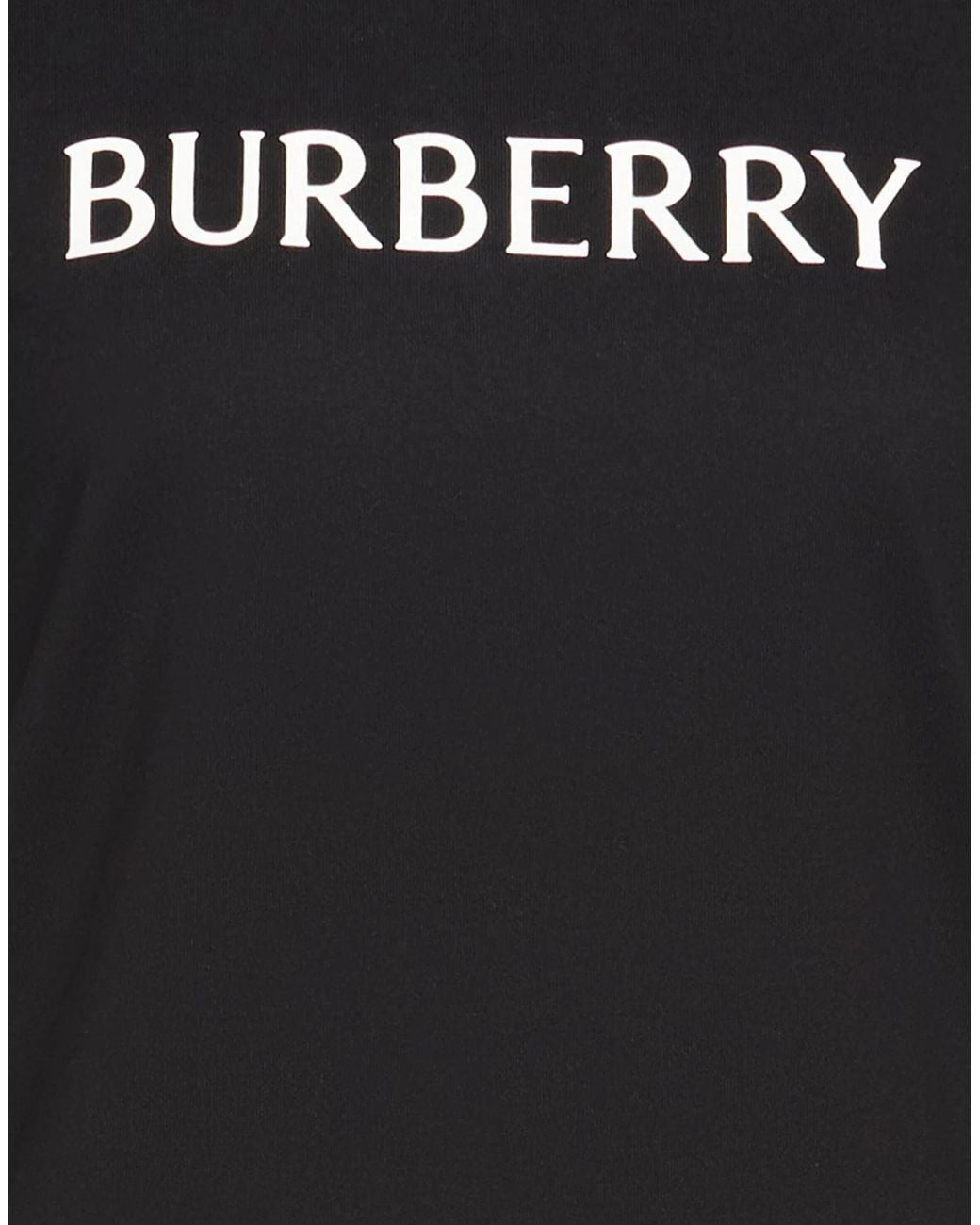 Burberry Black Printed T-Shirt