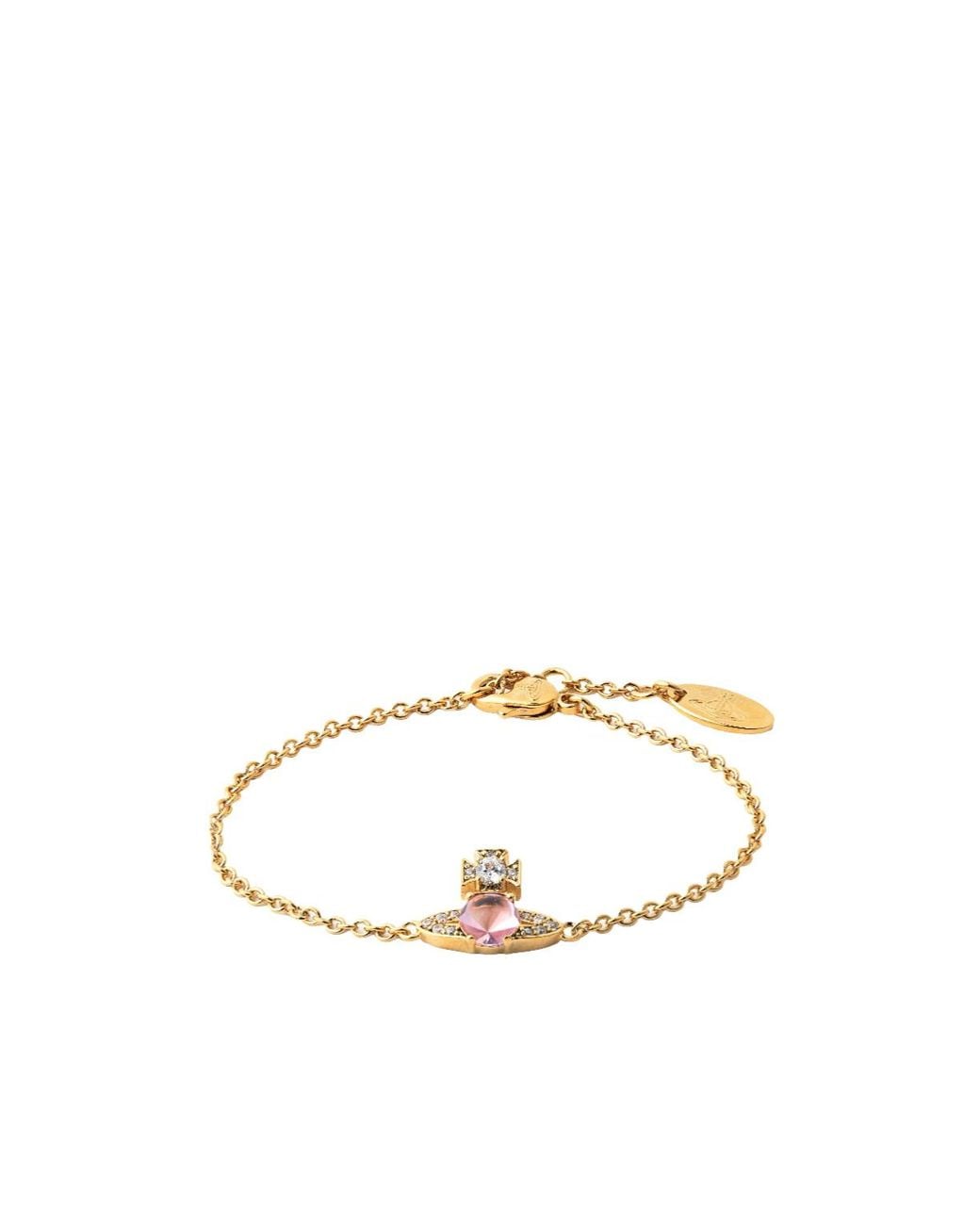 Vivienne Westwood Metallic Shaped Goldtone Bracelet