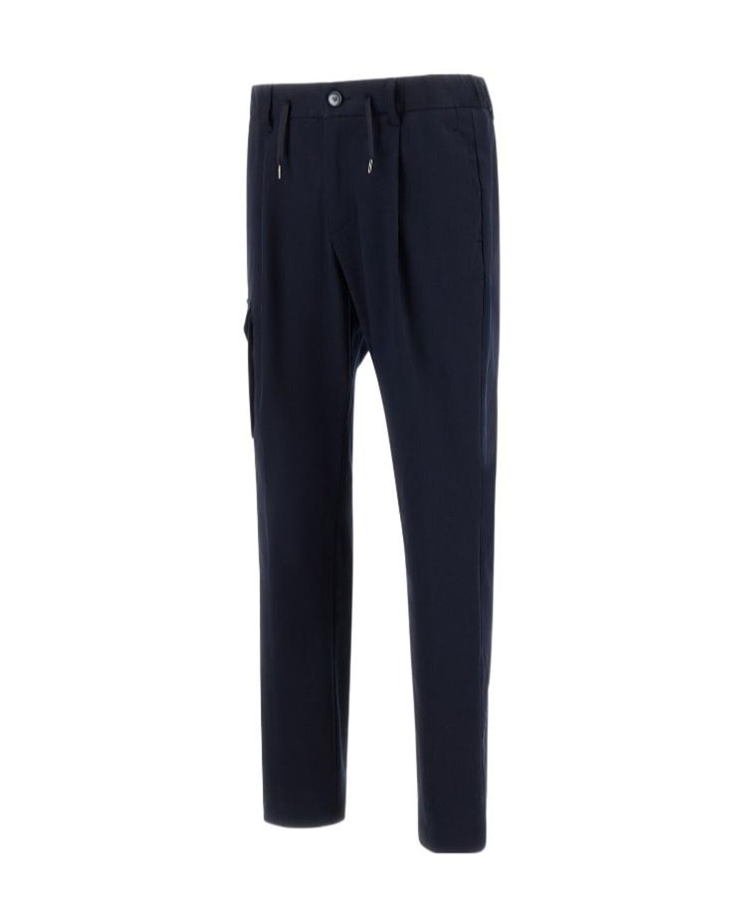 Herno Blue Resort Trousers for men