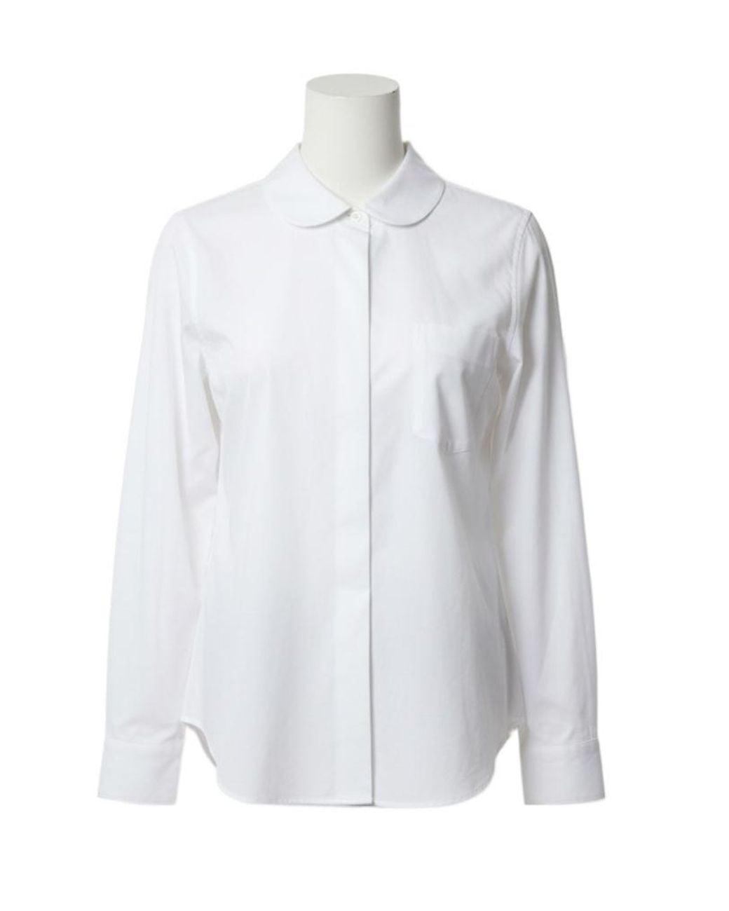 Comme des Garçons White Comme Des Garçons Homme Plus Long-Sleeved Shirt