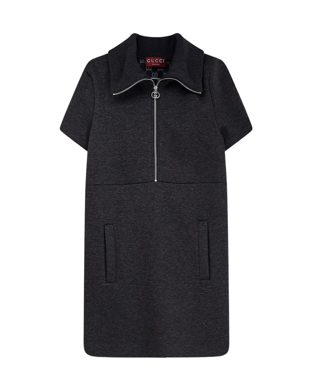 Gucci Black Double Jersey Dress